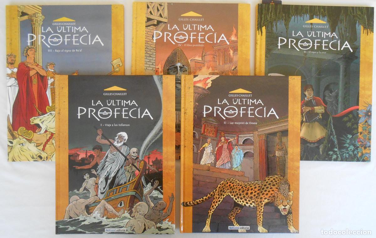 C&oacute;mics: LA ULTIMA PROFECIA (5 VOLUMENES) - GILLES CHAILLET EDITORIAL NETCOM2