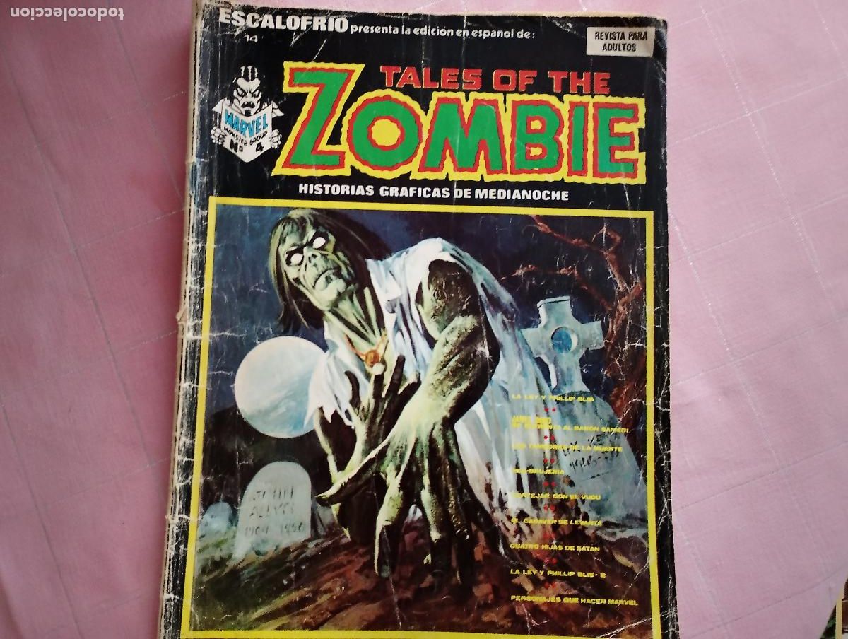 C&oacute;mics: ESCALOFRIO - TALES OF THE ZOMBIE - VOLUMEN 1 - VERTICE - NUMERO 14