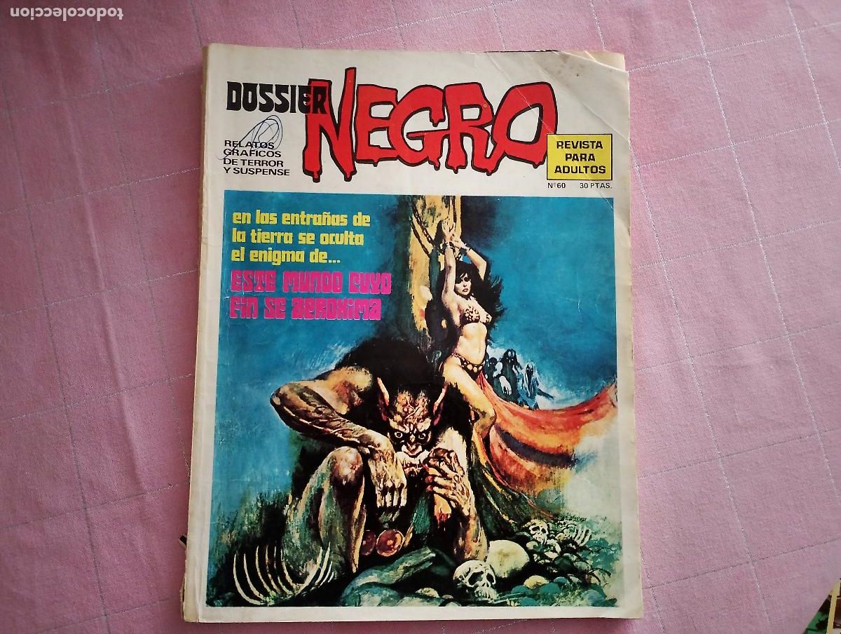 C&oacute;mics: dossier negro n 60, normal usado - Foto 3