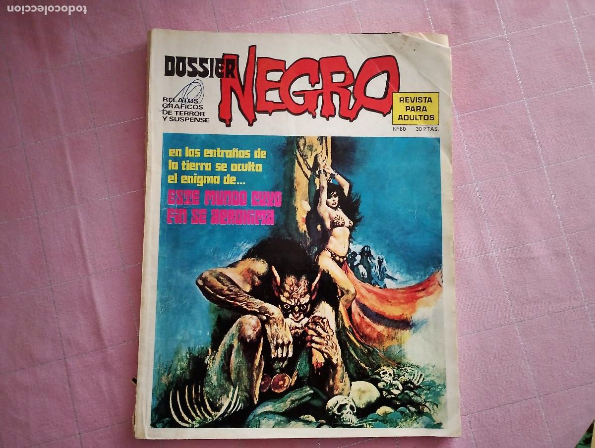 C&oacute;mics: dossier negro n 60, normal usado - Foto 1