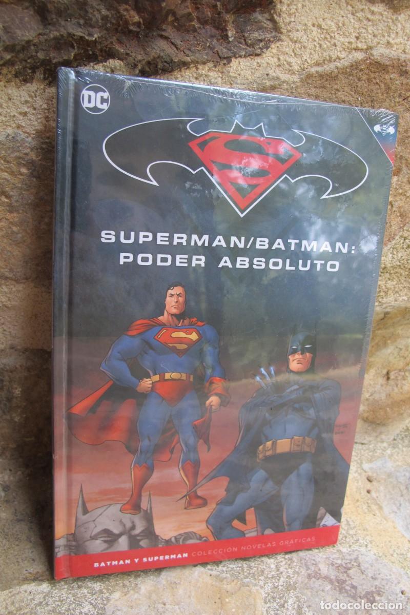 C&oacute;mics: SUPERMAN / BATMAN : PODER ABSOLUTO. DC BATMAN Y SUPERMAN COLECCION NOVELAS GRAFICAS - Foto 1