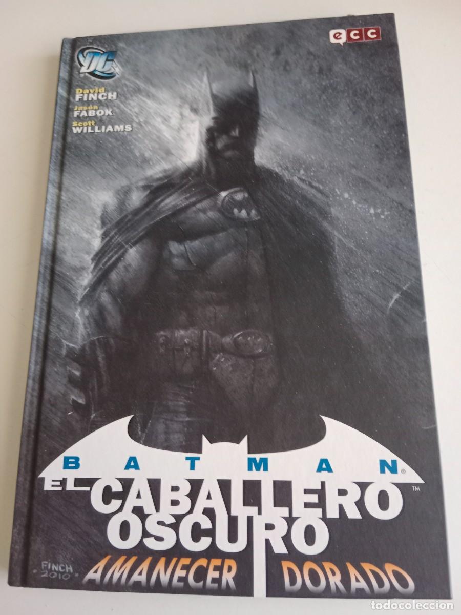 C&oacute;mics: BATMAN EL CABALLERO OSCURO. AMANECER DORADO. DAVID FINCH. ECC - Foto 1