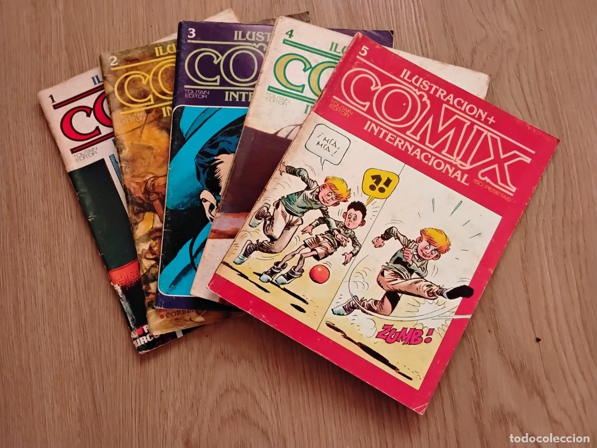 C&oacute;mics: Ilustraci&oacute;n+COMIX INTERNACIONAL. Nos. 1,2,3,4 y 5