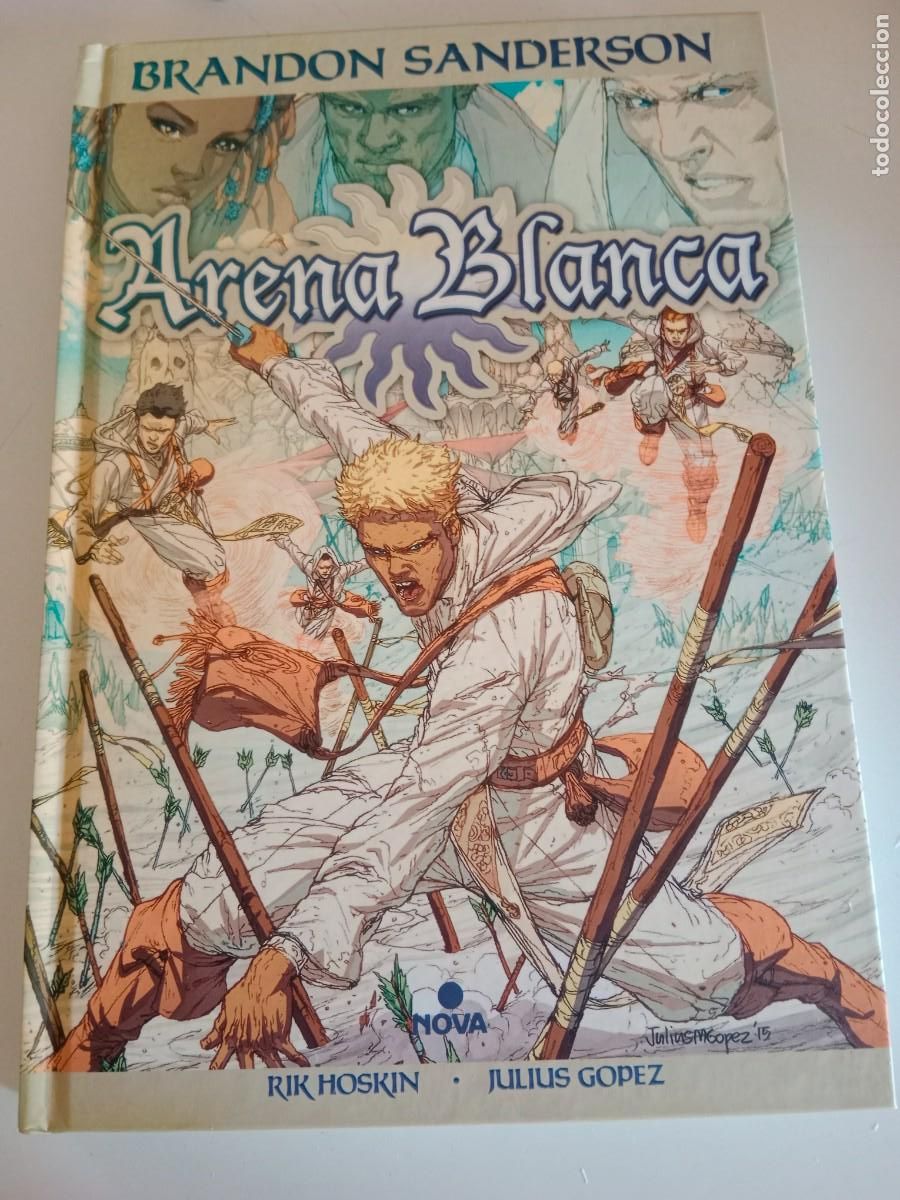 C&oacute;mics: ARENA BLANCA DE BRANDON SANDERSON. HOSKIN, GOPEZ. NOVA