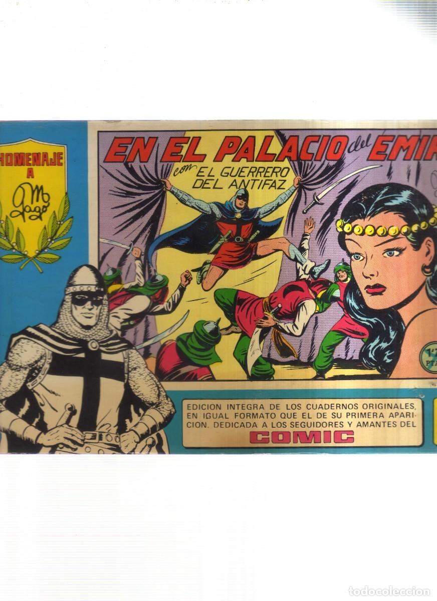 C&oacute;mics: EL GUERREEO DEL ANTIFAZ HOMENAJE A M.GAGO N,25