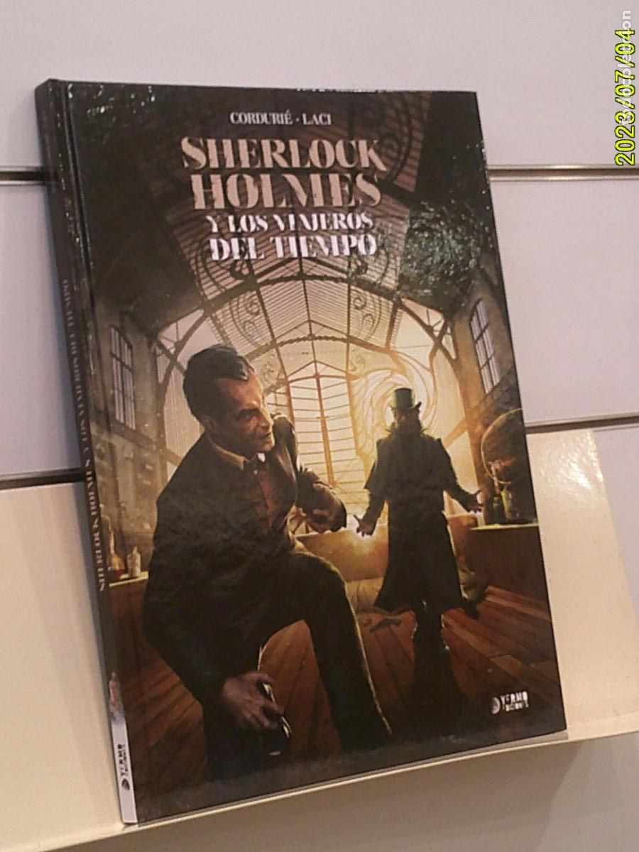 C&oacute;mics: SHERLOCK HOLMES Y LOS VIAJEROS DEL TIEMPO TOMO TAPA DURA - YERMO OFERTA