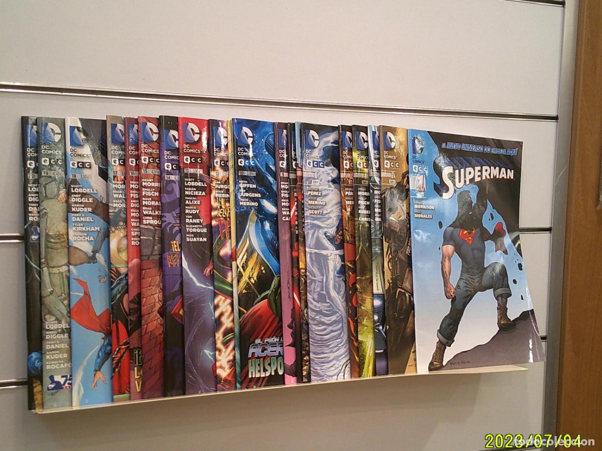 C&oacute;mics: LOTE 20 NUMEROS SUPERMAN NUEVO UNIVERSO DC DEL N&ordm; 1 AL 20 - ECC OFERTA (ANTES 77,25&euro;)