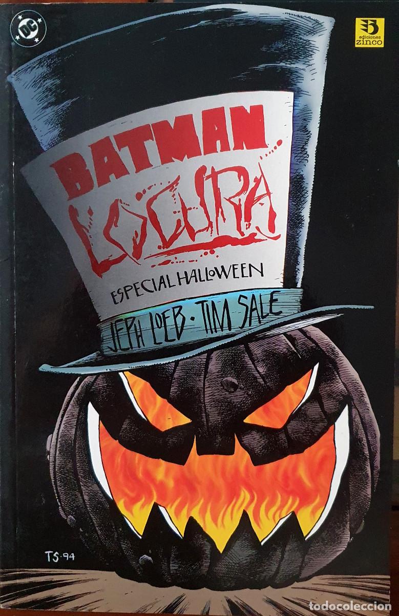 C&oacute;mics: BATMAN LOCURA. ESPECIAL HALLOWEEN. DC Comics 1996 Jeph Loeb & Tim Sale