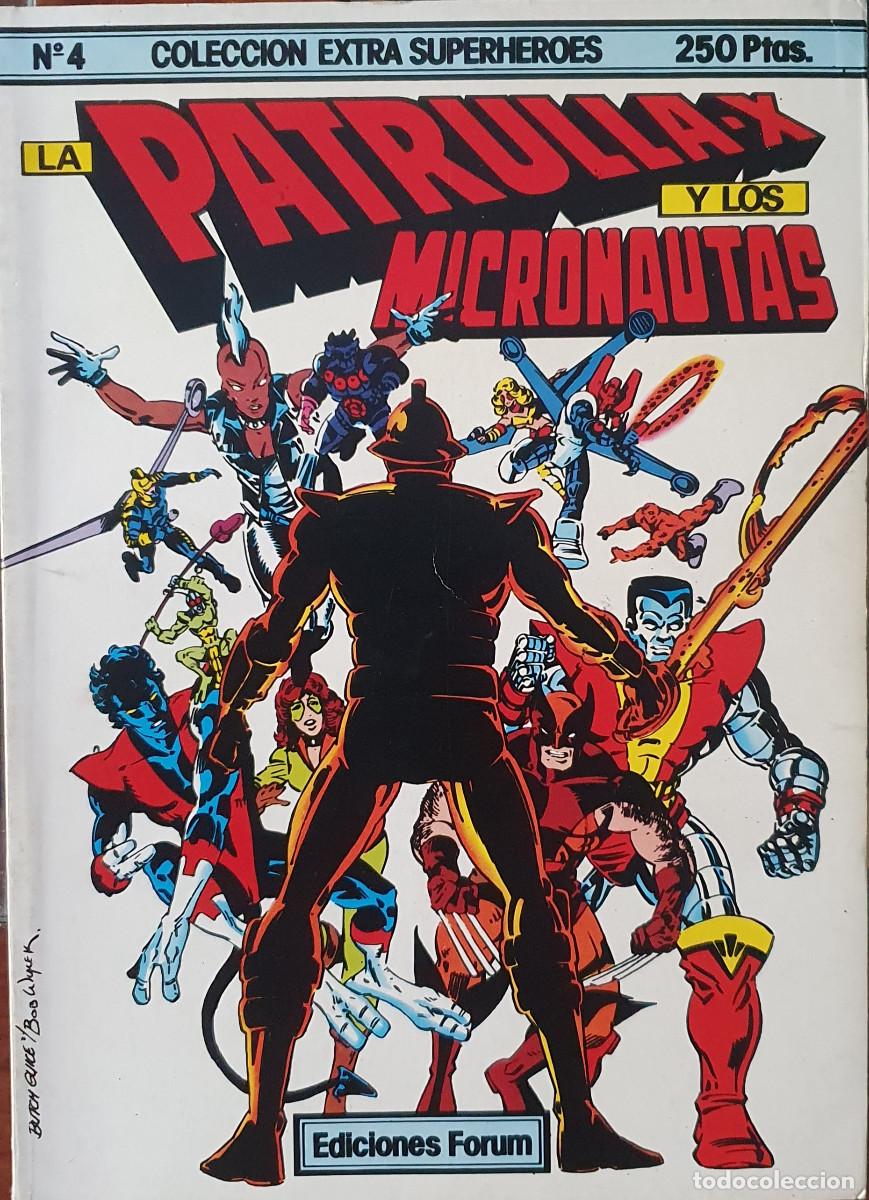 Comics: LA PATRULLA X Y LOS MICRONAUTAS (MARVEL) Claremont / Mantlo (1984)