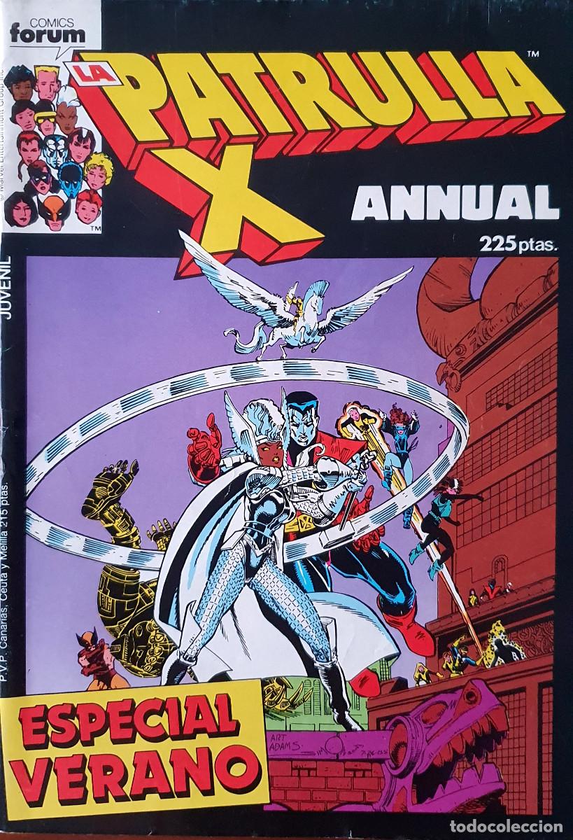 C&oacute;mics: PATRULLA X ANNUAL. ESPECIAL VERANO 1987 NO HAY NADA COMO EL HOGAR (Forum)