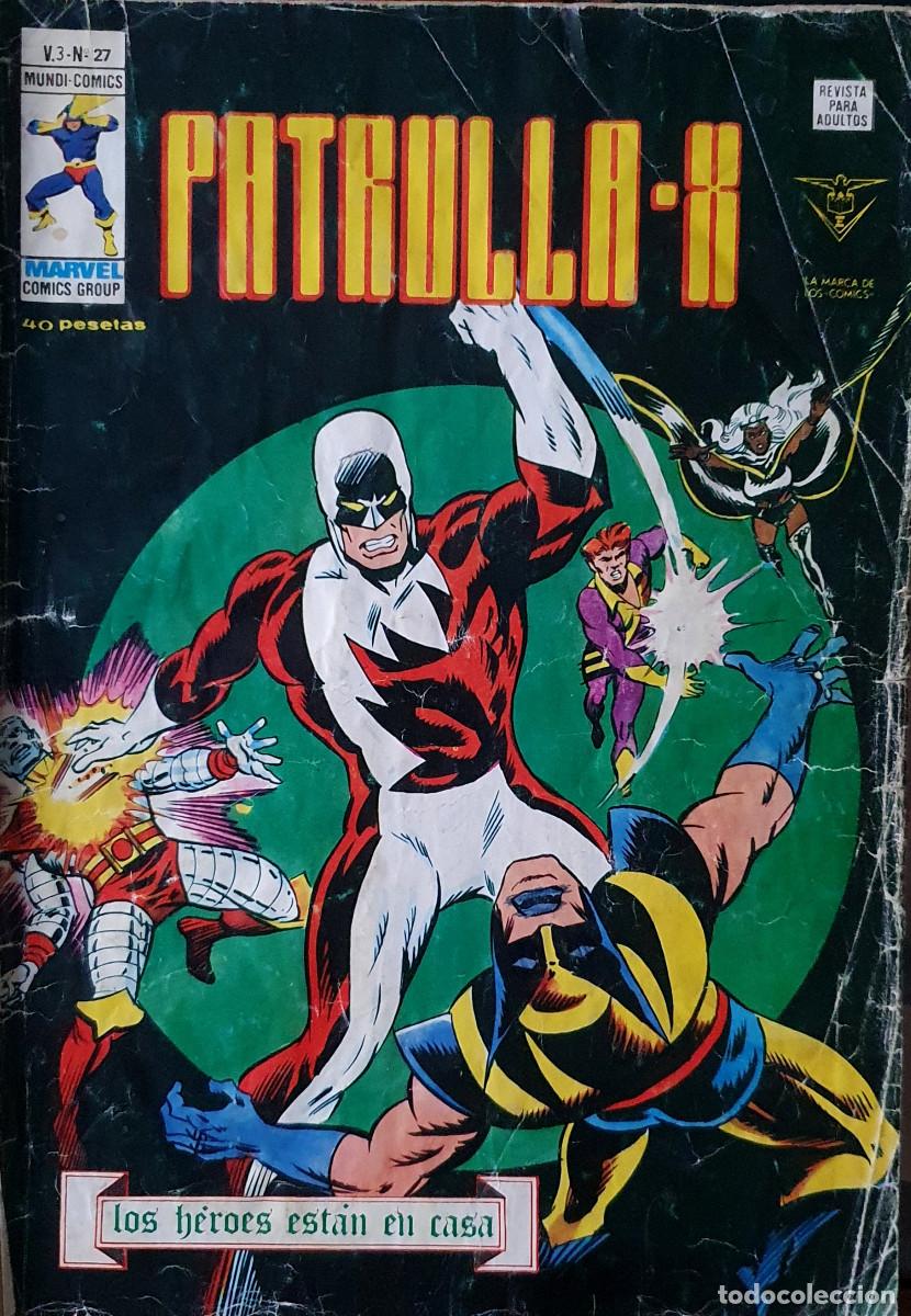 C&oacute;mics: PATRULLA X Vol.3 n&ordm;.27. LOS HEROES ESTAN EN CASA (Ed.Vertice) Claremont/Byrne/Austin