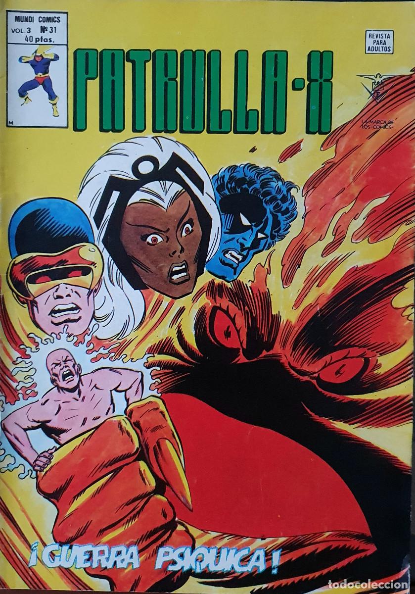 C&oacute;mics: PATRULLA X Vol.3 n&ordm;.31 GUERRA PSIQUICA (Ed.Vertice) Claremont/Byrne/Austin