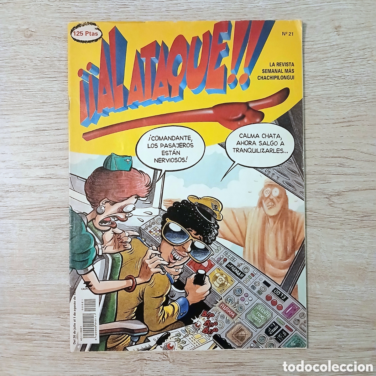 C&oacute;mics: Revista &iexcl;&iexcl;Al Ataque!! N&deg;21, 1993