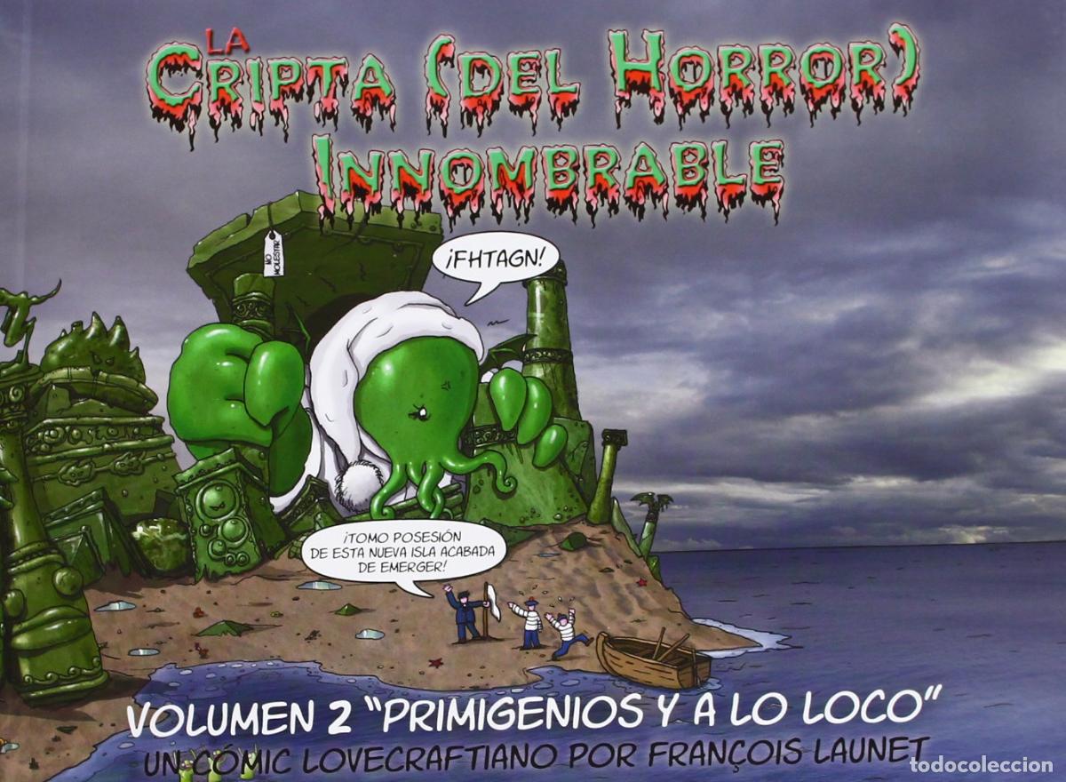 C&oacute;mics: La Cripta (Del Horror) Innombrable. Primigenios Y A Loco (JOVEN LOVECRAFT) - Foto 1