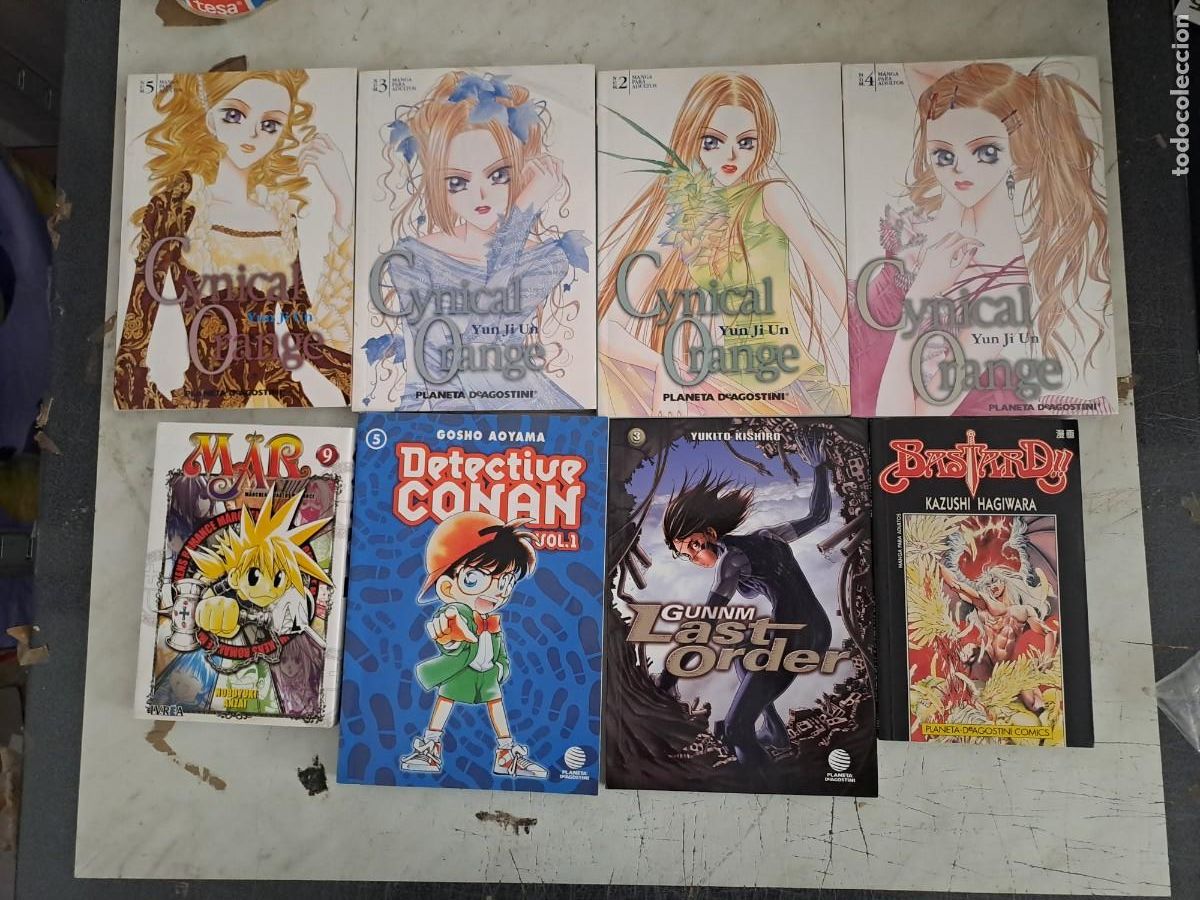 Comics: Lote de 8 comics manga variados, lote 3