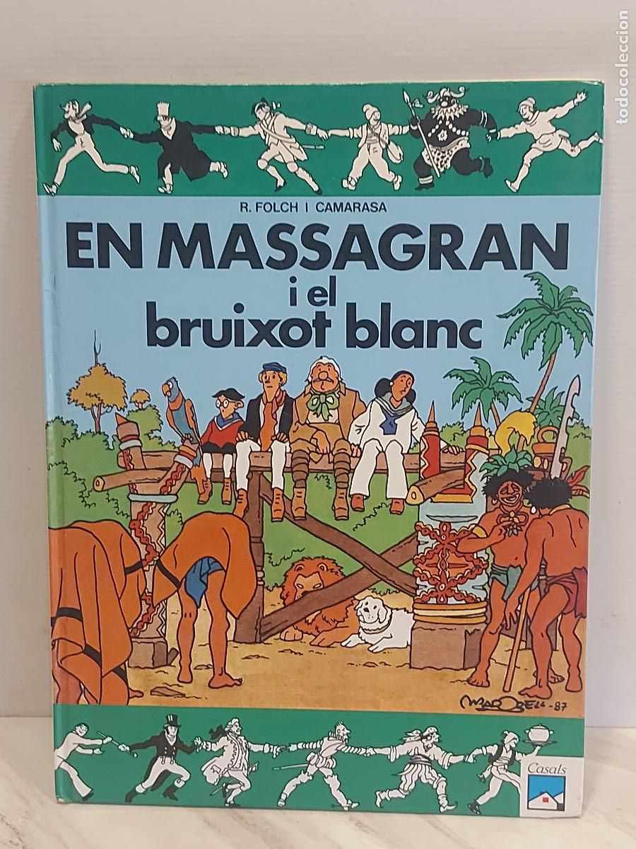 C&oacute;mics: EN MASSAGRAN I EL BRUIXOT BLANC | 2&ordf; EDICI&Oacute; / ED: CASALS-1989 | MUY BUEN ESTADO