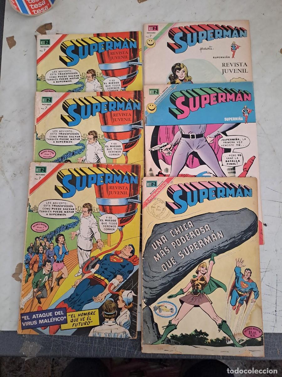 C&oacute;mics: Lote de 6 comics Superman Novaro, lote 9