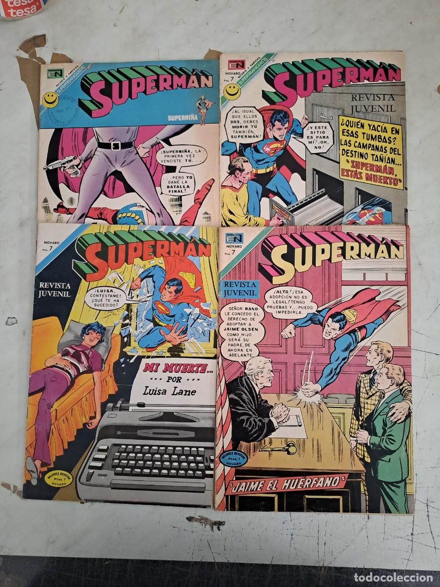 C&oacute;mics: Lote de 4 comics Superman Novaro, lote 14