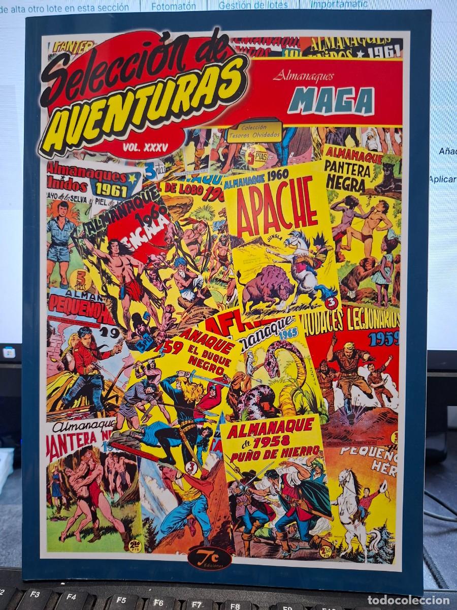 Fumetti: COLECCION TESOROS OLVIDADOS SELECCION DE AVENTURAS VOL XXXV - ALMANAQUES MAGA