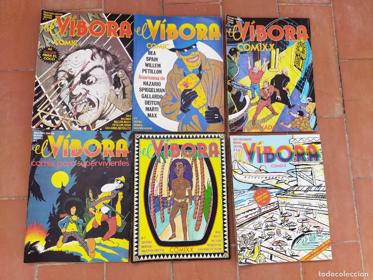 C&oacute;mics: lote de 13 comics EL VIBORA N&ordm; 1-2-3-5-7-8-9-10-12-19-24-25-28