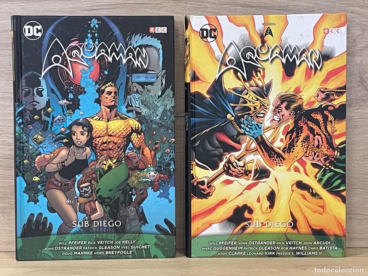 Comics: Aquaman Sub Diego / Completo 2 vol&uacute;menes / Will Pfeifer, Rick Veitchm Joe Kelly
