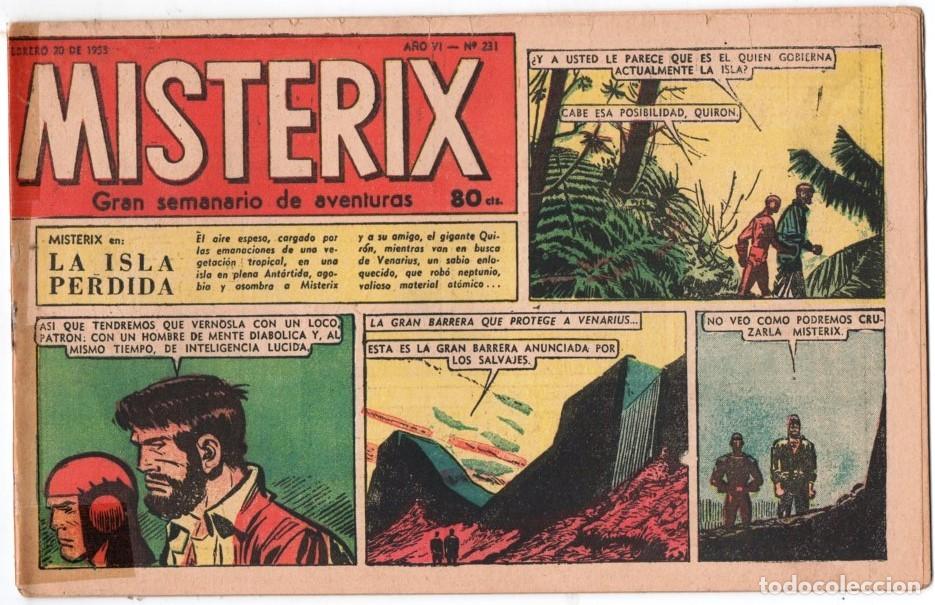C&oacute;mics: 1953 MISTERIX # 231 &acute;&acute;SARGENTO KIRK, SENDERO DE GUERRA&acute;&acute;- BULL ROCKETT - JIM TORO - MISTERIX- 24 P