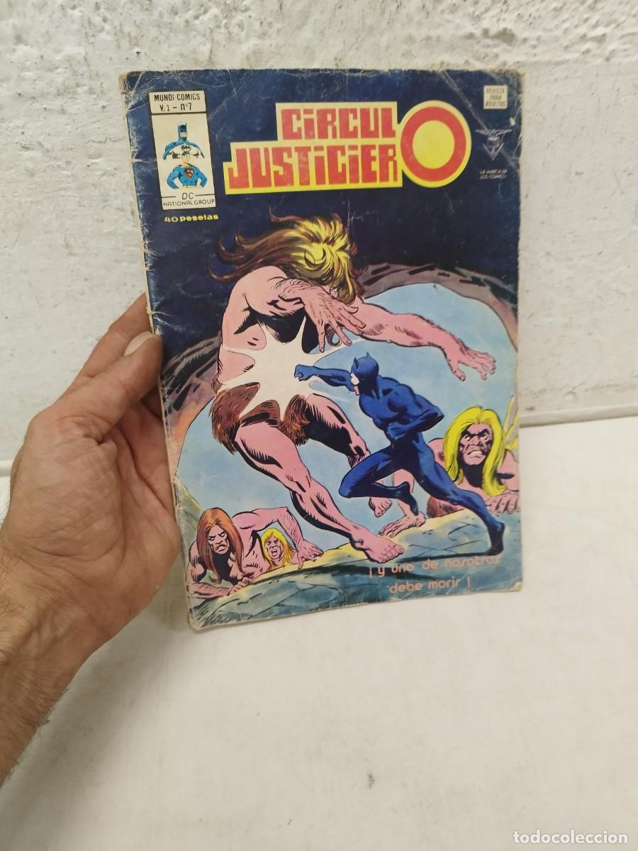 C&oacute;mics: Comic CIRCULO JUSTICIERO N&ordm; 7 V. 1 MUNDI COMICS VERTICE, MARVEL, DC 1978-