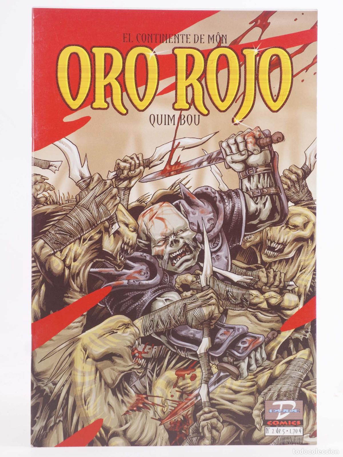 C&oacute;mics: CONTINENTE DE MON. ORO ROJO 2 (Quim Bou) Dude, 2002 - Foto 1