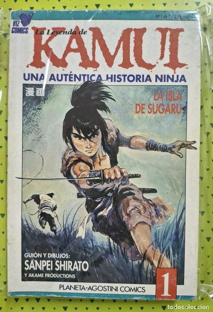 Comics: COMIC KAMUI UNA AUTENTICA HISTORIA NINJA (COMPLETA 7 NUMEROS)