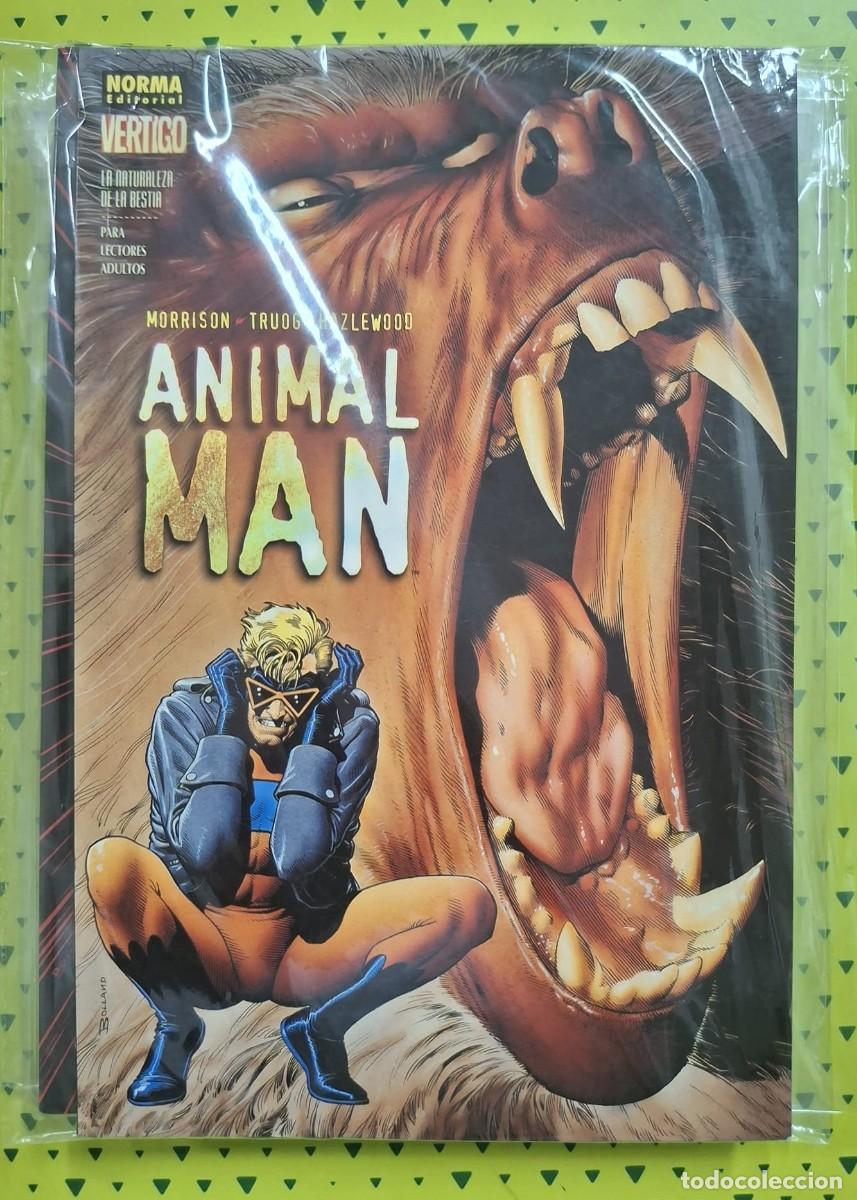 C&oacute;mics: COMIC ANIMAL MAN LA NATURALEZA DE LA BESTIA - Foto 1