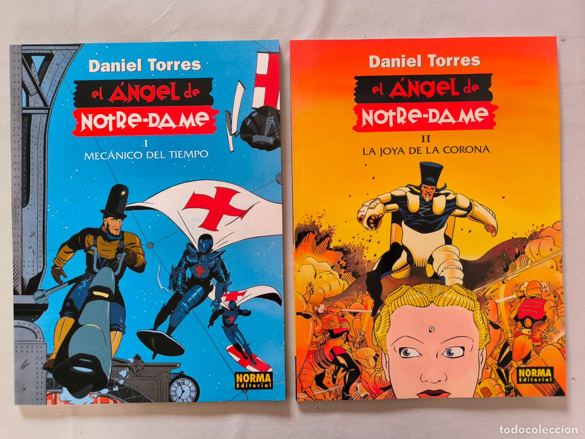 C&oacute;mics: EL ANGEL DE NOTRE-DAME COMPLETA N&ordm; 1 Y 2 - DANIEL TORRES - NORMA - NUEVO (369*w)