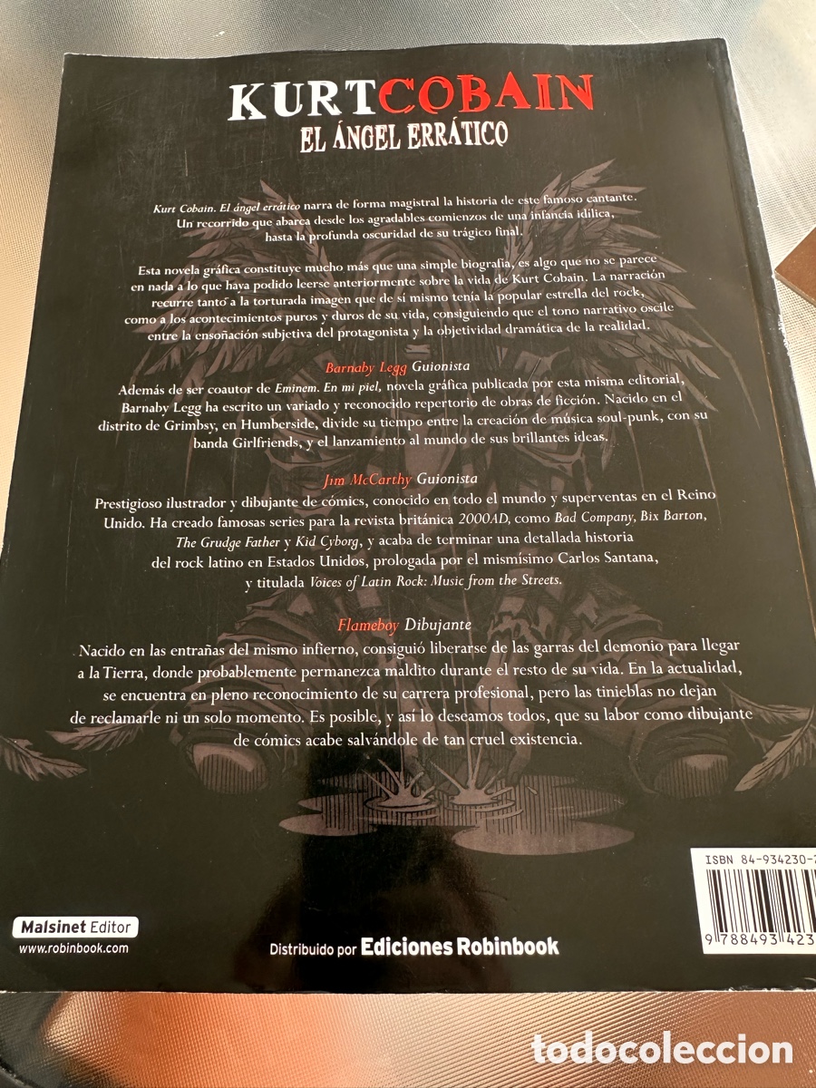 C&oacute;mics: Kurt Cobain, El ANGEL ERR&Aacute;TICO - Foto 2