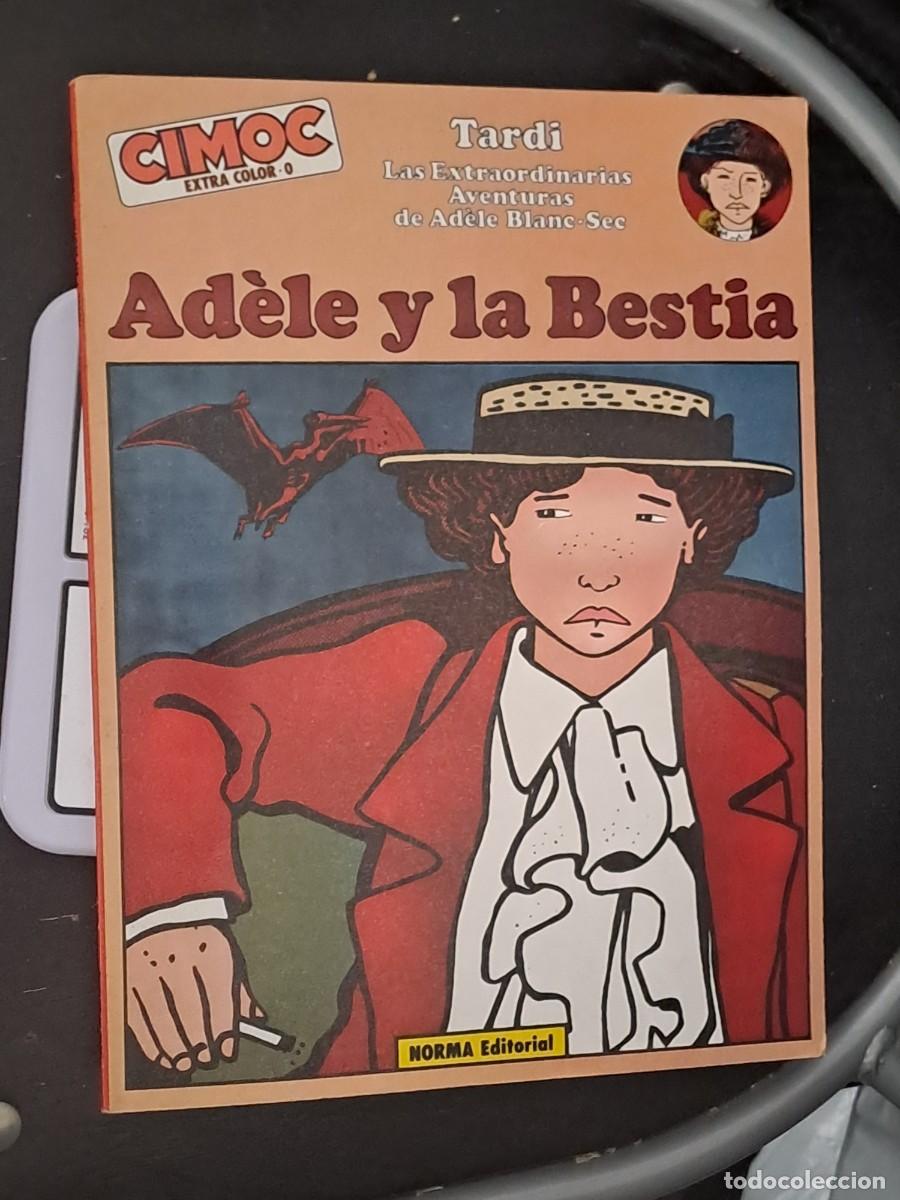 C&oacute;mics: Cimoc extra color 0, Adele y la bestia, Norma en muy buen estado Bolsa DA