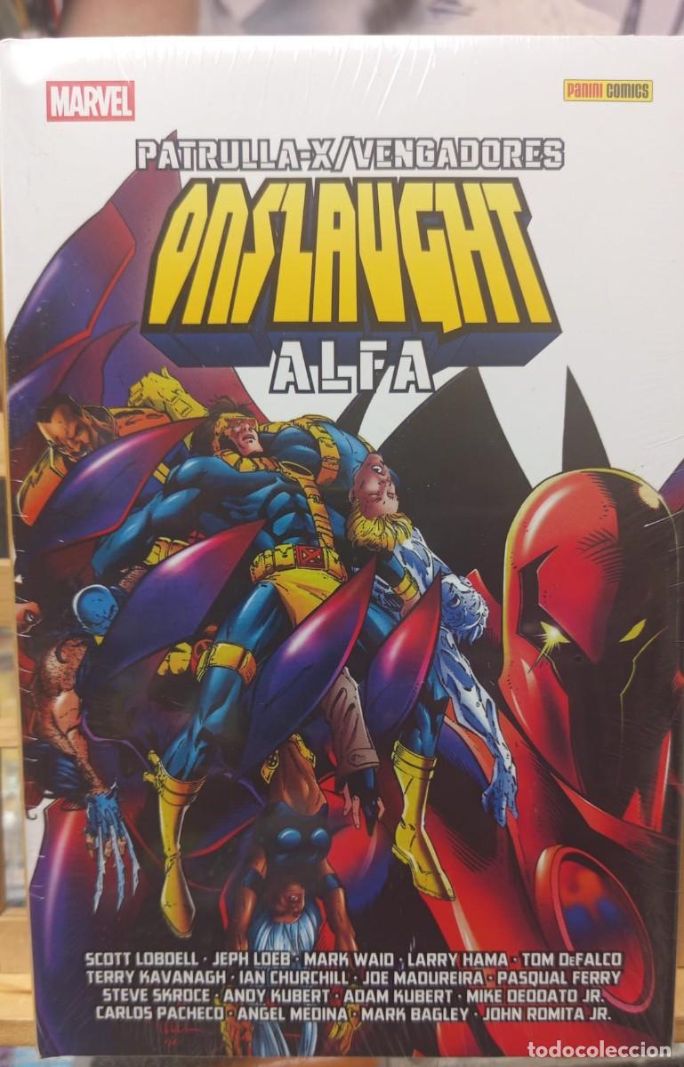 C&oacute;mics: PATRULLA-X/VENGADORES: ONSLAUGHT ALFA PANINI