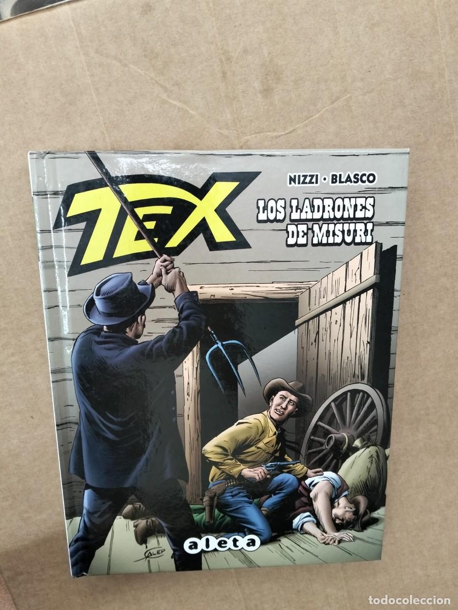 C&oacute;mics: TEX. LOS LADRONES DE MISURI, de Claudio Nizzi y Jes&uacute;s Blasco. ALETA