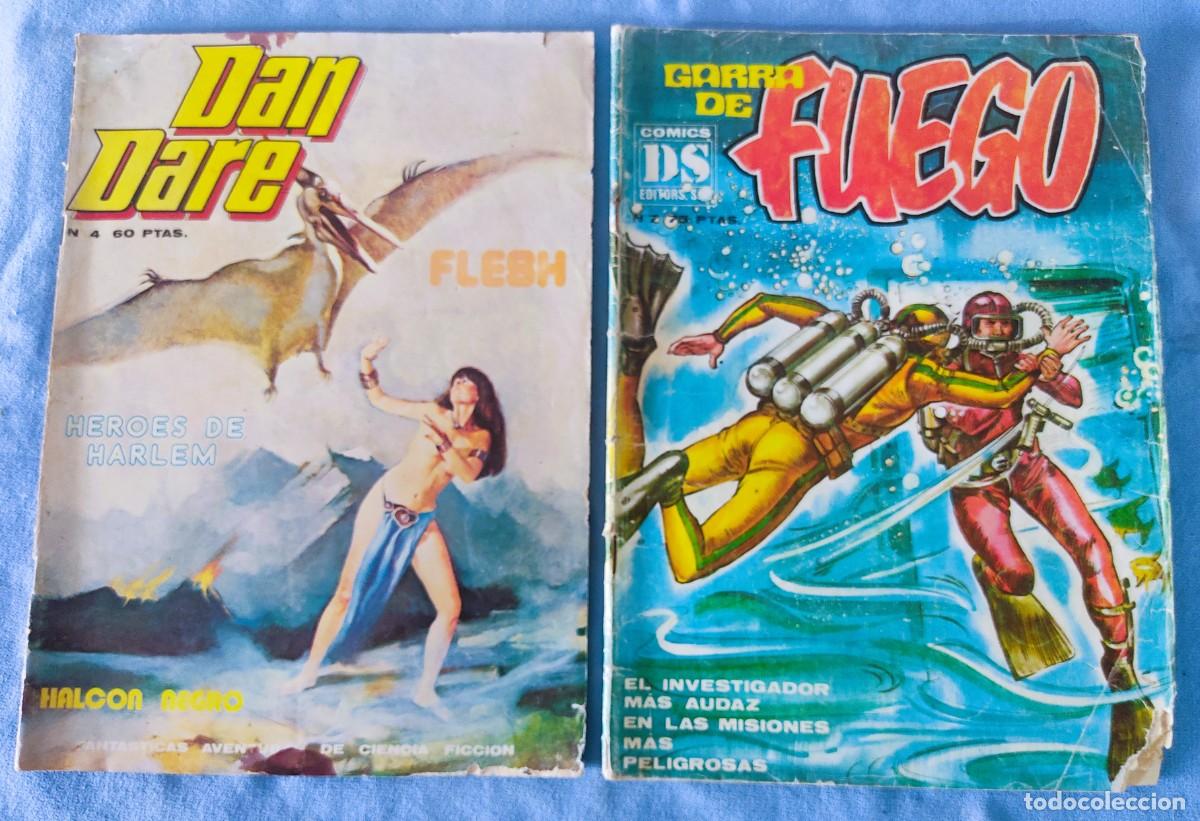 C&oacute;mics: 4 EJEMPLARES DE DS COMICS DAN DARE GARRA DE FUEGO KING COBRA - Foto 2