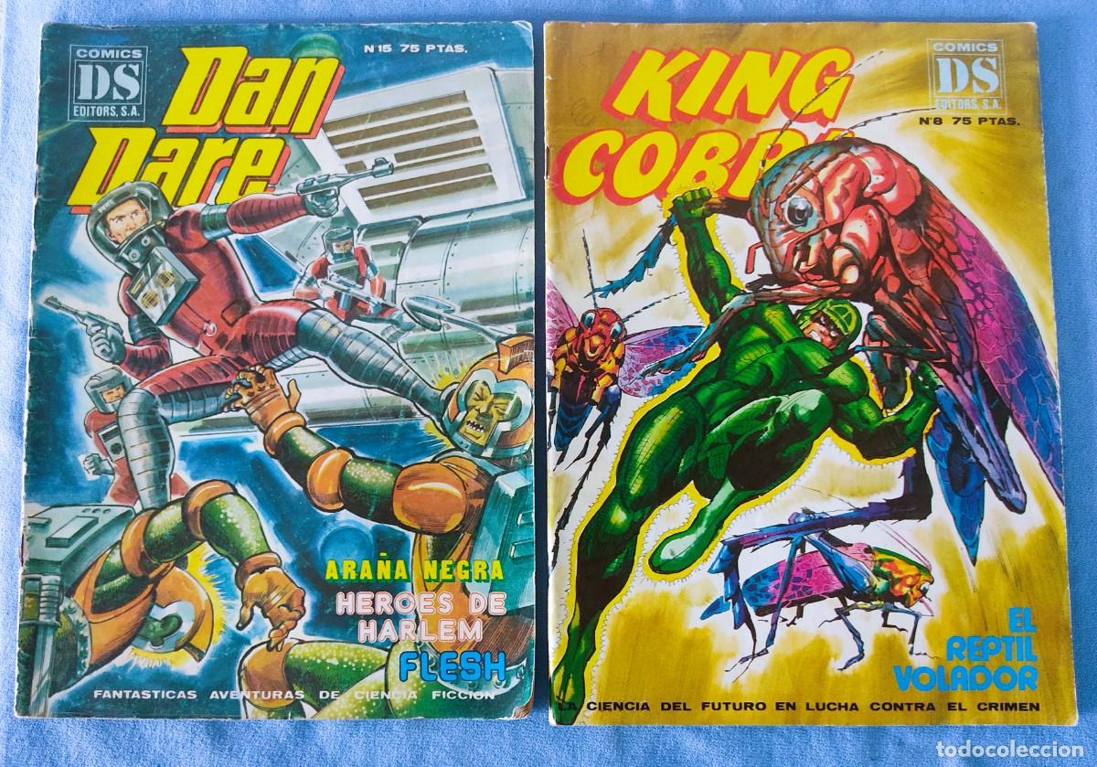 C&oacute;mics: 4 EJEMPLARES DE DS COMICS DAN DARE GARRA DE FUEGO KING COBRA - Foto 3