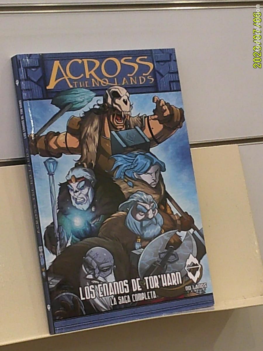 C&oacute;mics: ACROSS THE NO LANDS LOS ENANOS DE TOR'HARN LA SAGA COMPLETA - NO LANDS COMICS OFERTA