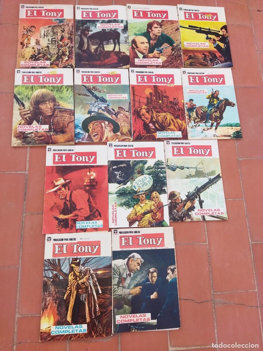 C&oacute;mics: lote de 38 comics EL TONY editorial columba A&Ntilde;OS 70