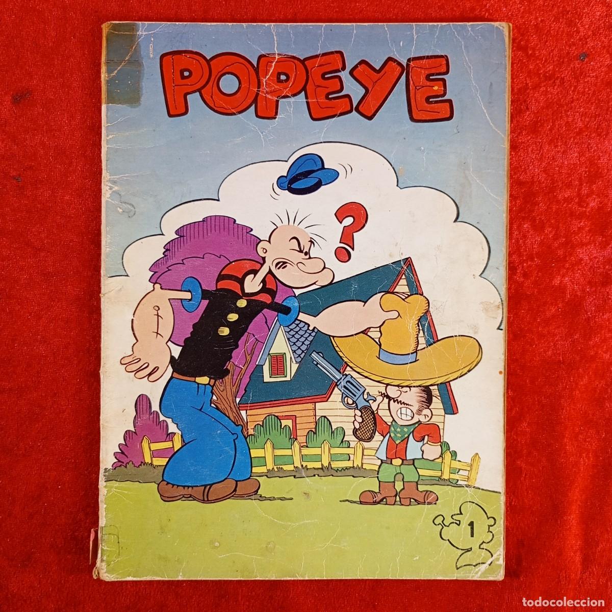 C&oacute;mics: POPEYE EL MARINO - BUD SAGENDORF - N&ordm; 1 - EDICIONES MAISAL / 1942