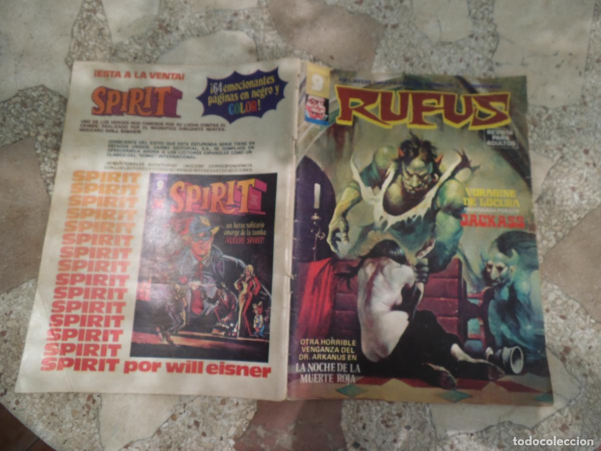 C&oacute;mics: comic rufus n&ordm; 25, relatos graficos de terror y suspense