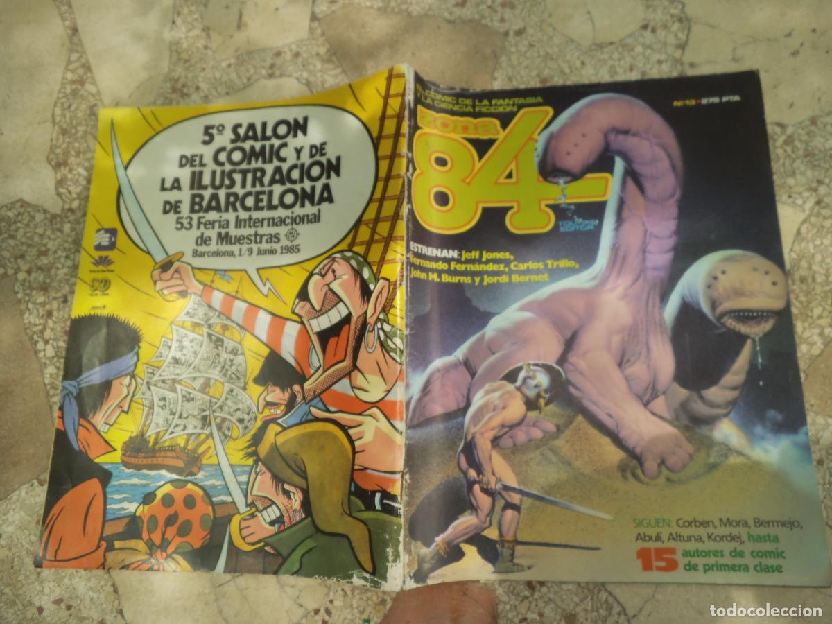 C&oacute;mics: comic,zona 84 n&ordm; 13, comic de ciencia ficcion y fantasia
