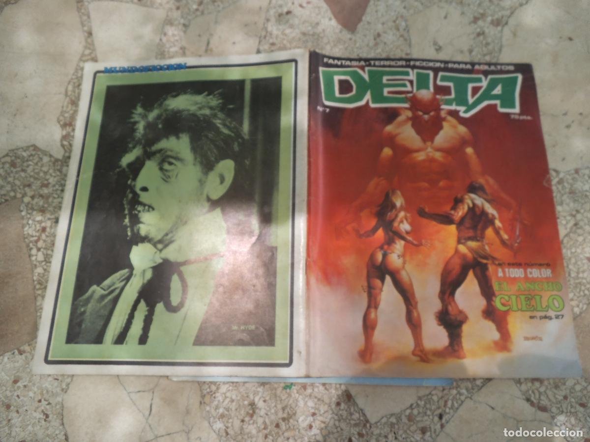 C&oacute;mics: comic,delta n&ordm; 7, fantasia ,terror, ficcion