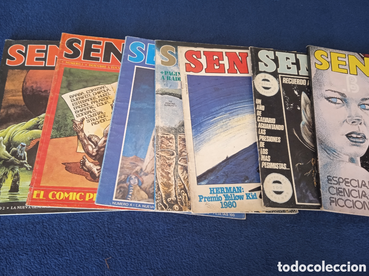 C&oacute;mics: SENDA DEL COMIC - COLECCION COMPLETA 8 EJEMPLARES + ESPECIAL - Foto 2