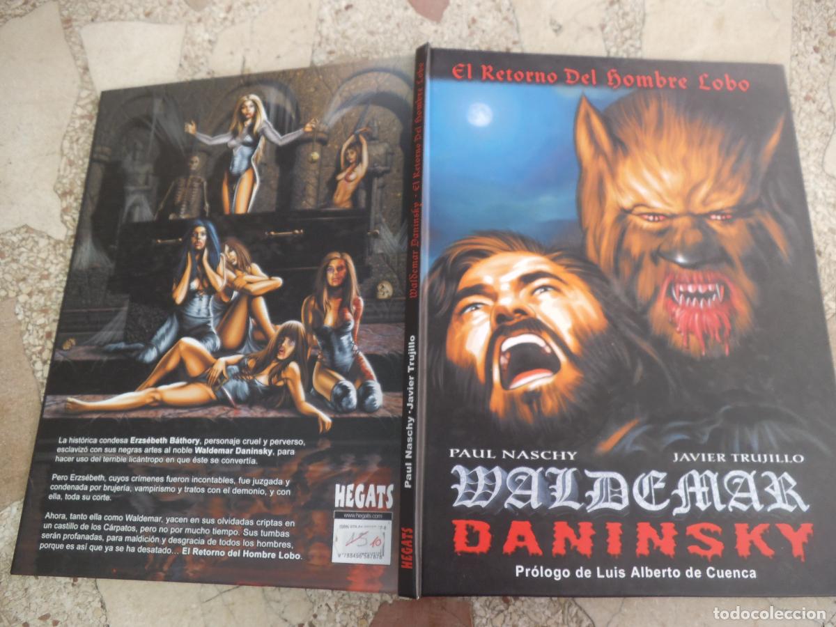 C&oacute;mics: comic, el regreso del hombre lobo,paul naschy y javier trujillo, waldemar, daninsky, hegats gran ale