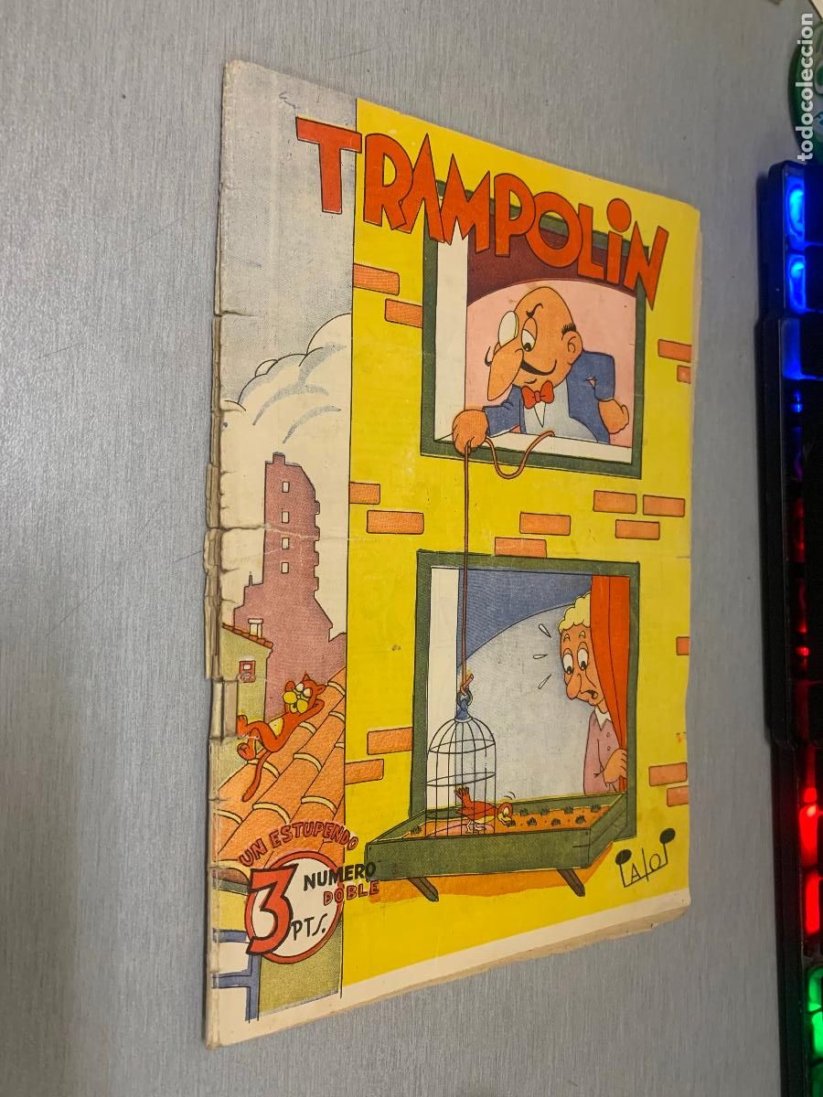 C&oacute;mics: TRAMPOL&Iacute;N N&Uacute;MERO DOBLE 42 y 43 - 3&ordf; &Eacute;POCA / ED. ACCI&Oacute;N CAT&Oacute;LICA