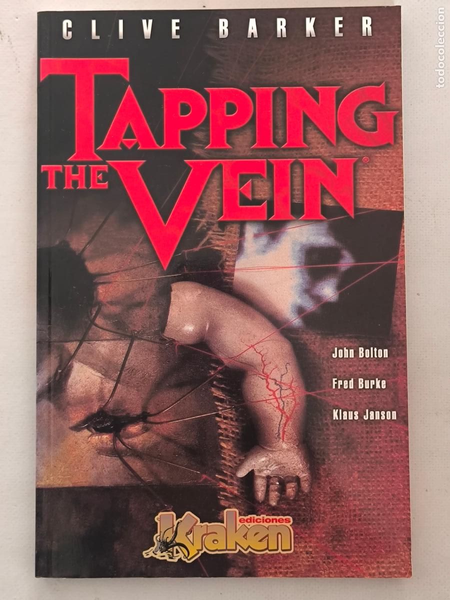 C&oacute;mics: TAPPING THE VEIN - CLIVE BARKER - KRAKEN (168)