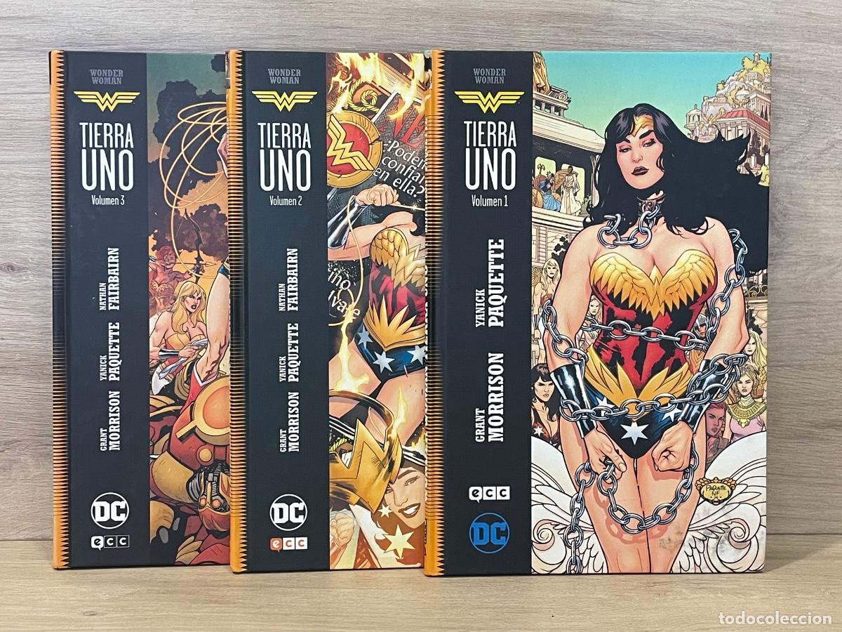 C&oacute;mics: Wonder Woman. Tierra uno / Completo 3 vol&uacute;menes / Grant Morrison, Yanick Paquette