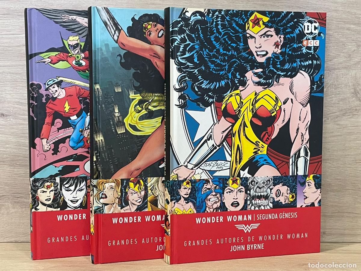 C&oacute;mics: Grandes Autores de Wonder Woman: John Byrne / Completo 3 vol&uacute;menes / ECC