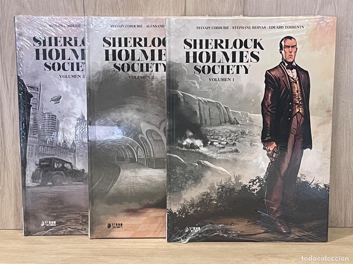 C&oacute;mics: Sherlock Holmes Society / Completo 3 n&uacute;meros / Yermo / Sylvain Corduri&eacute;, St&eacute;phane Bervas